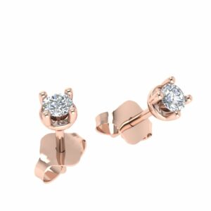 Jednostavne dijamantske minđuše