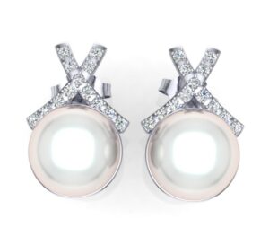 Elegantne biserne minđuše