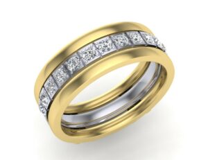 Efektan prsten sa dijamantima