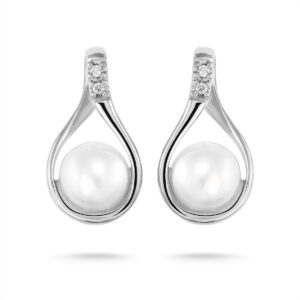 Elegantne minđuše sa biserom