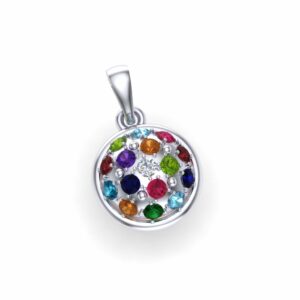 Privezak krug tutti frutti