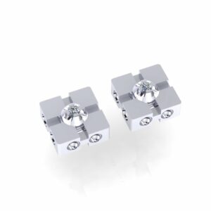 Klasične minđuše sa brilijantima