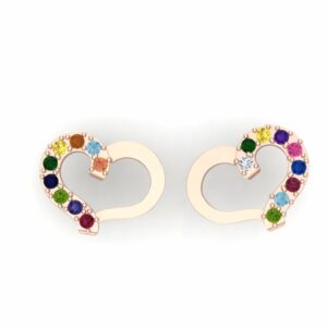 Minđuše srca Tutti Frutti