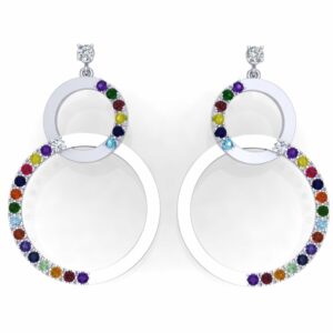 Viseće minđuše tutti frutti