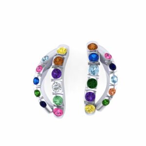 Minđuše tutti frutti Xmm8338