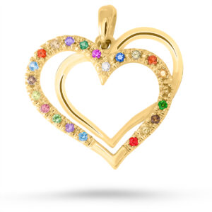 Tutti Frutti privezak srce