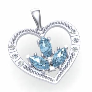 Privezak srce Xmv7685