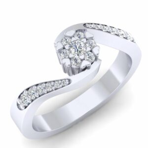 Dijamantski prsten zanimljivog dizajna