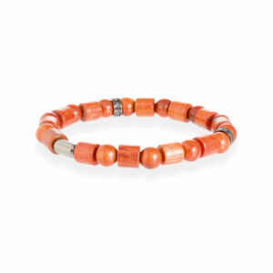 Narukvica sa narandzastim perlama