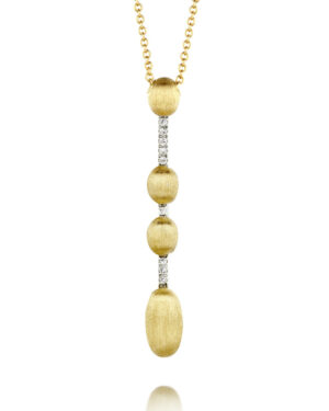 Prefinjena ogrlica sa dijamantima