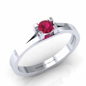 Klasican prsten sa rubinom Xkp5266