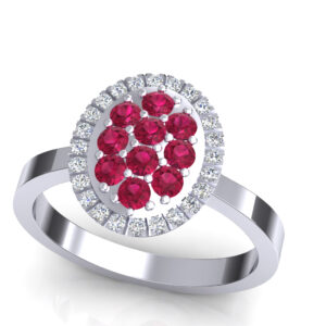 Prsten sa topazima Xkp5422