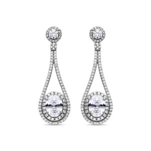 Efektne viseće minđuše Eq43000