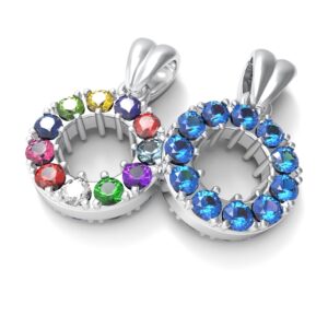 Tutti Frutti privezak sa dva lica